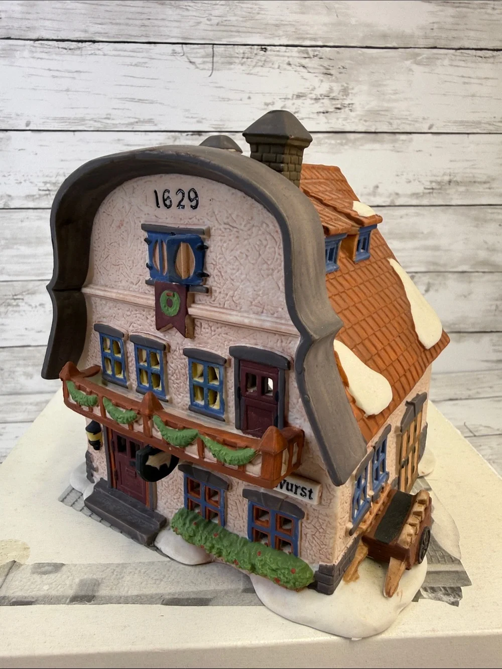 Department 56 Metterniche Wurst Alpine Heritage Village Series #5618-9 Porcelain